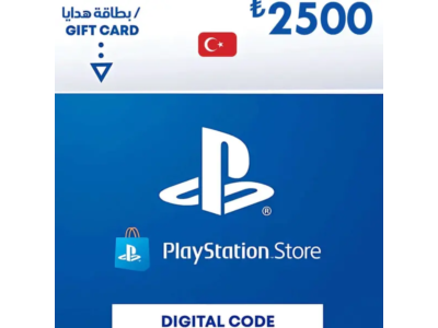 PlayStation Network Card PSN 2500 TRY (TR)