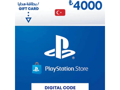 PlayStation Network Card PSN 4000 TRY (TR)