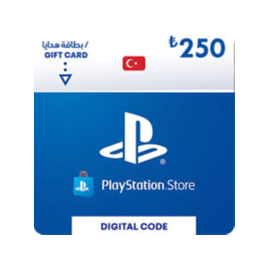 Карта PlayStation PSN 250 турецких лир (TRY / TL) – Тур