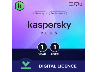 Kaspersky Plus –1 ПК 1 год  ключ –(ИН)