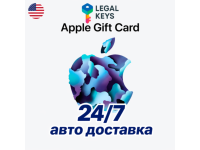 Apple iTunes Gift Card USA США 2-200 USD МГНОВЕННО