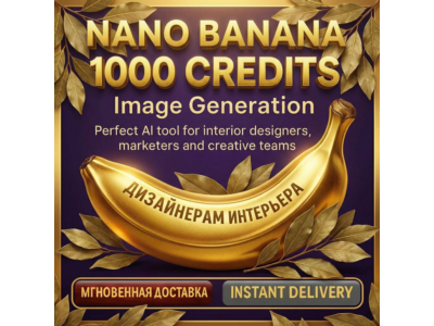 Nano Banana — 1000 Credits Image Generation Promo Code
