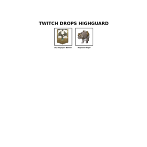 ✅2в1✅HIGHGUARD ✅TWITCH DROPS✅ HIGHLAND TIGER + SKY VOYA