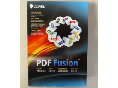 Пожизненный ключ Corel PDF Fusion (5 шт.)