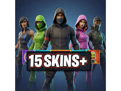 Fortnite 15-25 Skins Account - PC PS4 XBOX SWITCH