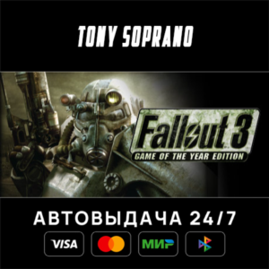 Fallout 3 Game of the Year Edition STEAM GIFT