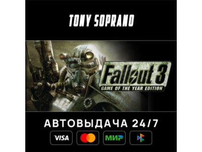 Fallout 3 Game of the Year Edition STEAM GIFT