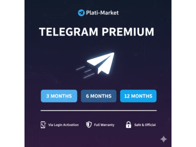 Telegram Premium 3/6/12 Месяцев | Активация на ваш аккаунт