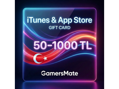 Apple iTunes Card Türkiye TR 50-1000 TRY