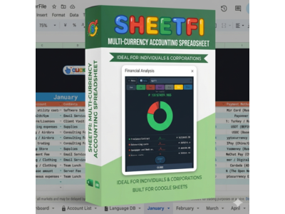 SheetFi | Универсальный Трекер Активов [Google Таблицы] - Крипта и Фиат / Авто-курсы
