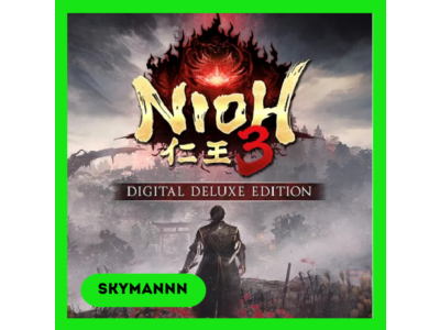Nioh 3 DELUXE ROW Steam Key EU/KZ/UA/CIS (NO RU/BY)