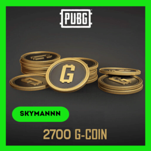 2700 G-Coins PUBG Battlegrounds PC/Steam Key Global