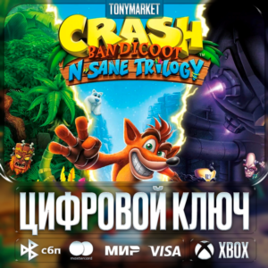 🔑Crash Bandicoot N. Sane Trilogy • XBOX • Аргентина