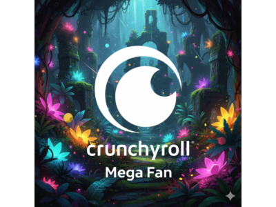 Crunchyroll Mega Fan - 1 Year shared account | Private Profile /warranty