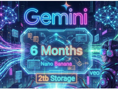 Google AI Pro 6 Months 💎 WRNTY | Gemini 3.0, Nano, Veo 3.1 | 2TB Private Account