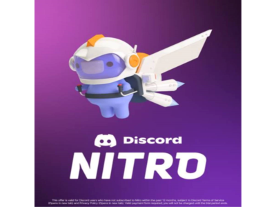 DISCORD NITRO | Подписка на 1–12 месяцев + 2 буста сервера