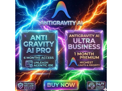 Antigravity AI Ultra + Pro Access | Gemini Pro Included | План на 1–6 месяцев
