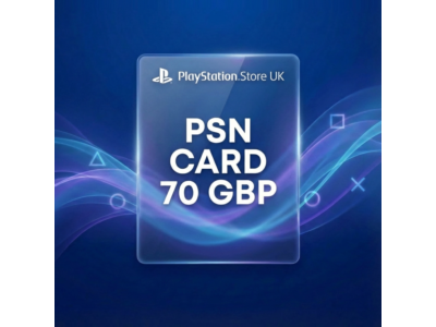 PSN Карта пополнения 70 GBP (Фунтов) Великобритания