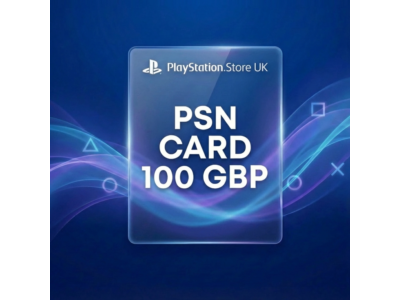 PSN Карта пополнения 100 GBP (Фунтов) Великобритания