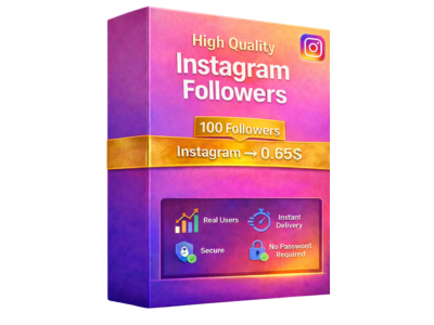 100 подписчиков Instagram - 100% реальные аккаунты - Отличное качество