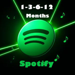 Buy Spotify Premium – 1/3/6/12 month subscription