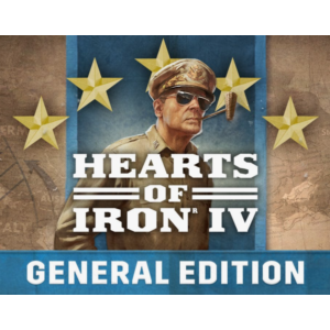 Hearts of Iron IV - General Edition (STEAM KEY) RU+KZ+CIS