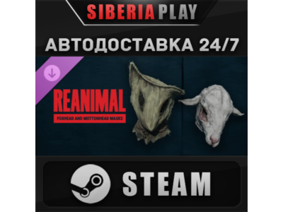 REANIMAL - Foxhead and Muttonhead Masks DLC STEAM RU/KZ/UA/CIS