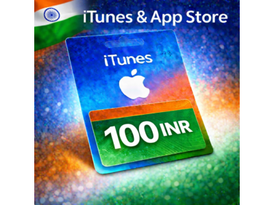iTunes & App Store Подарочная карта — 100 INR (INDIA)
