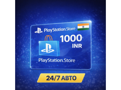 PlayStation Store 1000 INR India — Автовыдача 24/7