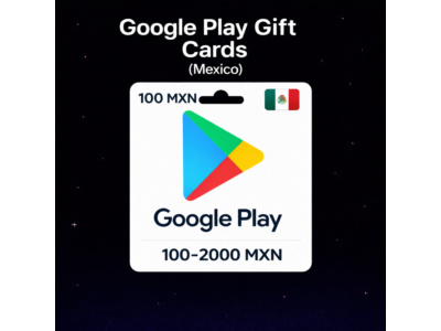 Google Play Gift Cards (Мексика) 100–2000 MXN | Коды пополнения
