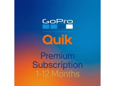 GoPro Quik / Premium Подписка на 1-12 Месяцев