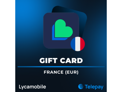 Lyca Mobile подарочная карта | Франция | 5 - 50 EUR