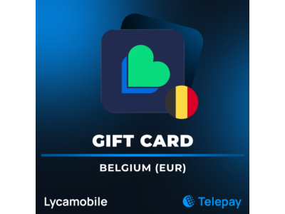 Lyca Mobile подарочная карта | Бельгия | 10 - 30 EUR