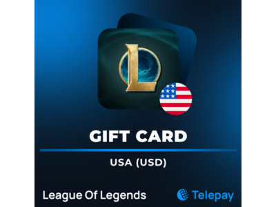 League Of Legends подарочная карта | США | 5 - 100 USD