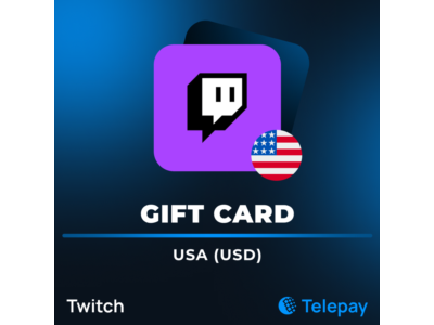 Twitch gift card | USA | 15 - 50 USD