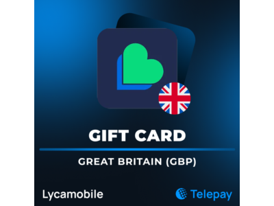 Lyca Mobile подарочная карта | Великобритания (Англия) | 5 - 50 GBP