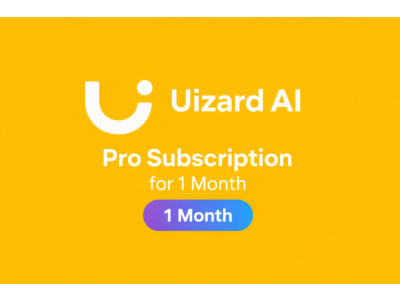 Uizard Pro Private Account 1 Month
