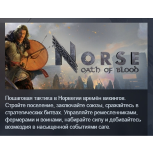 NORSE: Oath of Blood АВТОДОСТАВКА STEAM РОССИЯ
