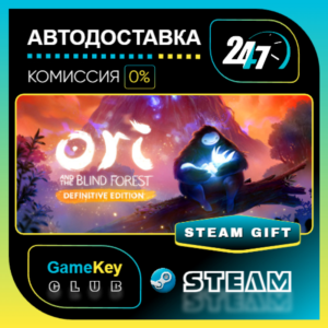 Ori and the Blind Forest: Definitive Edition / STEAM GIFT / Select Countries