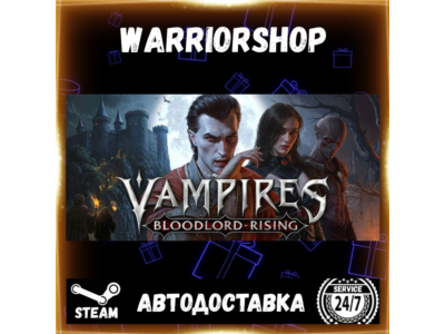 Vampires: Bloodlord Rising Select Steam Region GIFT AUTO 24/7 WARRANTY