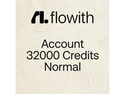 Flowith AI Аккаунт 32000 Кредитов Обычный