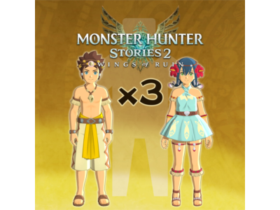 Monster Hunter Stories 2: Wings of Ruin - Character Edit Ticket Three-Pack | XBOX | Н