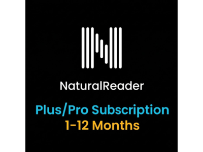 NaturalReader Plus/Pro Subscription 1-12 Months