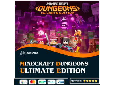 ✅ Minecraft Dungeons Ultimate Edition 🔑 Windows (PC) GLOBAL