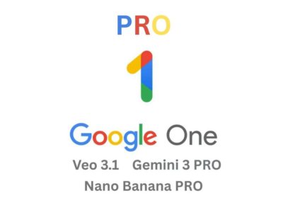 Google One 1-летний план 2 ТБ + Gemini Pro AI
