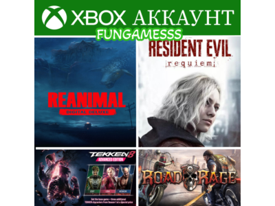 Resident Evil Requiem + Reanimal + Tekken 8❤️‍🔥XBOX ACCOUNT