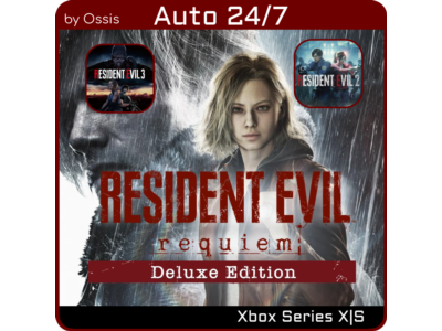 XBOX 24/7 Resident Evil Requiem Deluxe + 2 + 3