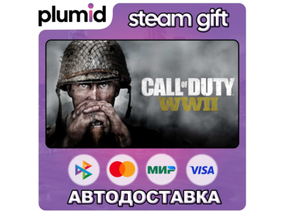 Call of Duty: WWII Steam Gift / Россия + МИР / АВТО