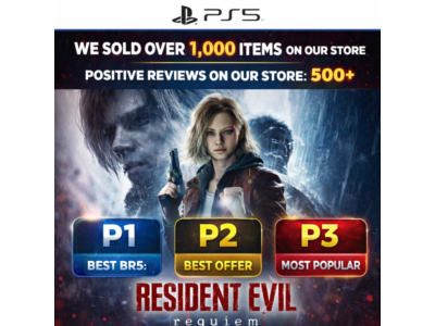 Resident Evil Requiem | PS5 | RENT | OFFLINE PRIVATE P3 | ONLINE SHARED P2 | 🌍PAYPAL