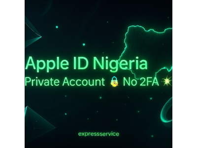 🇳🇬 Apple ID Nigeria  | Private Account 🔐 No 2FA 💥 Full Access ✨💯